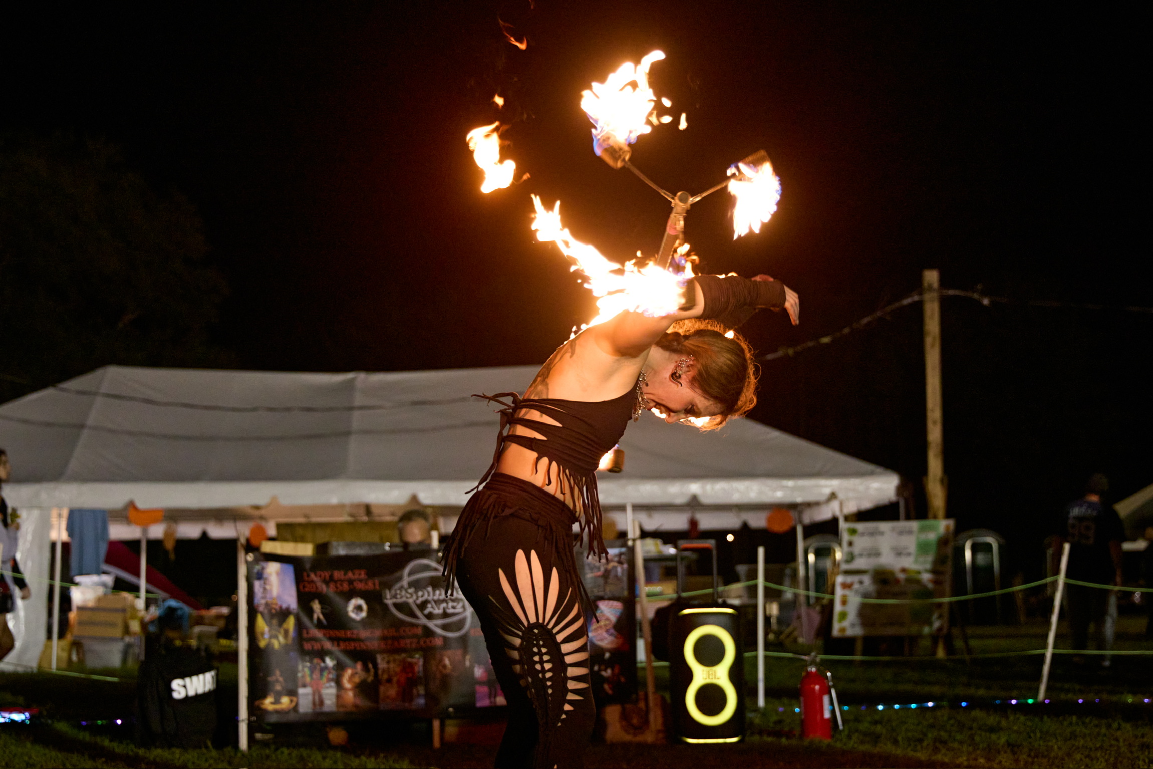 Dragon Staff Performance