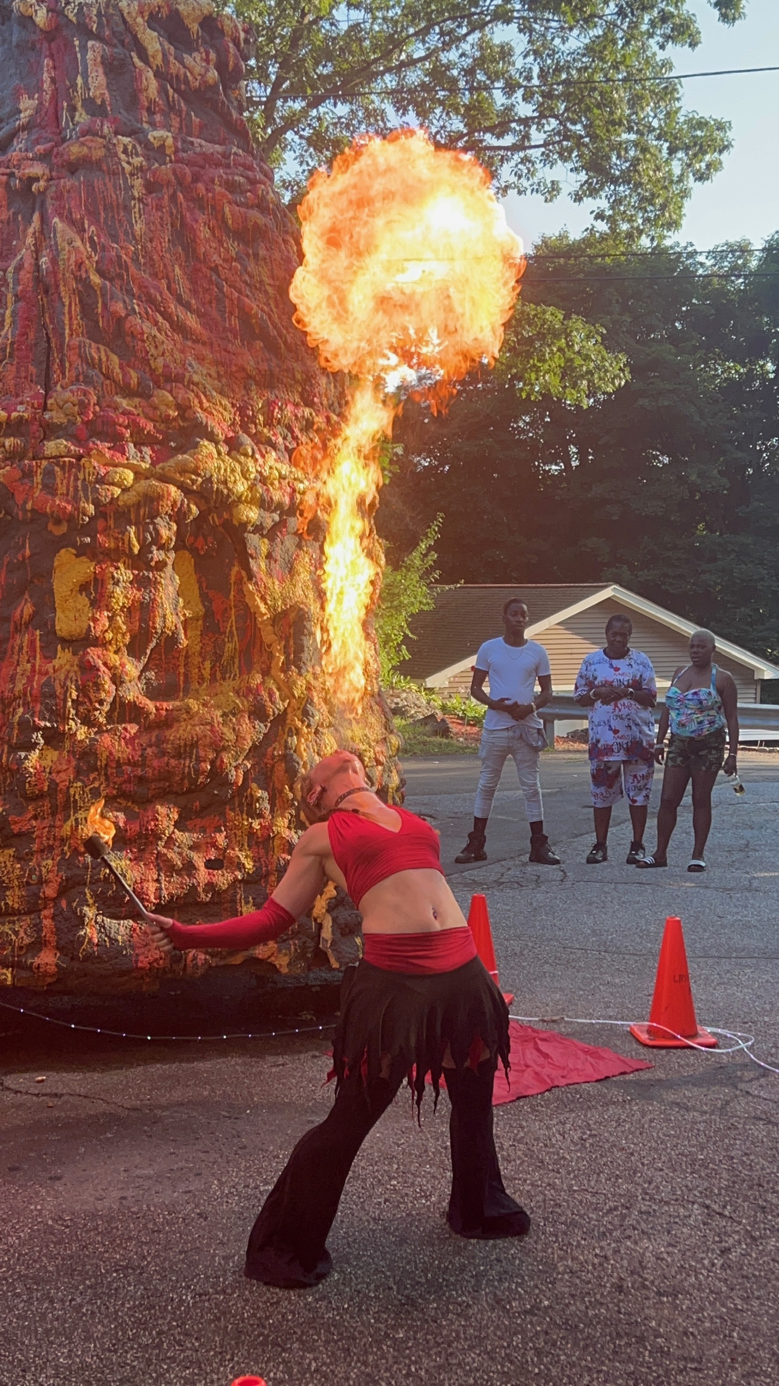 Fire Breathing Performance