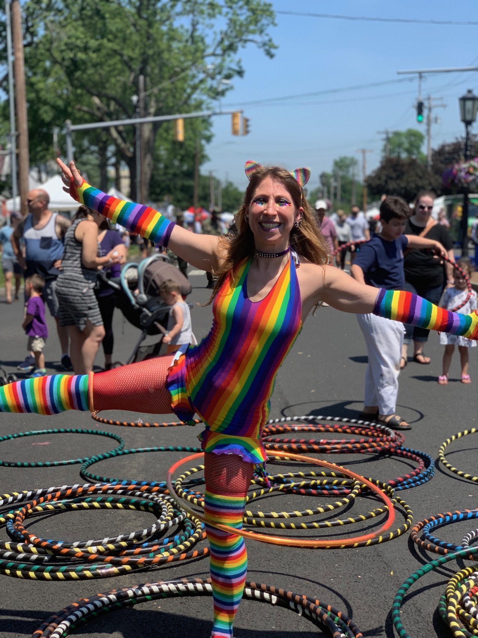 Hula Hoop Performance
